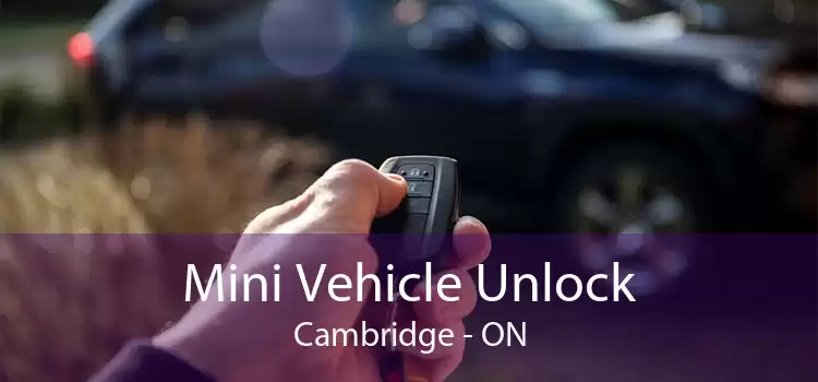 Mini Vehicle Unlock Cambridge - ON