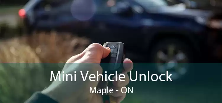 Mini Vehicle Unlock Maple - ON