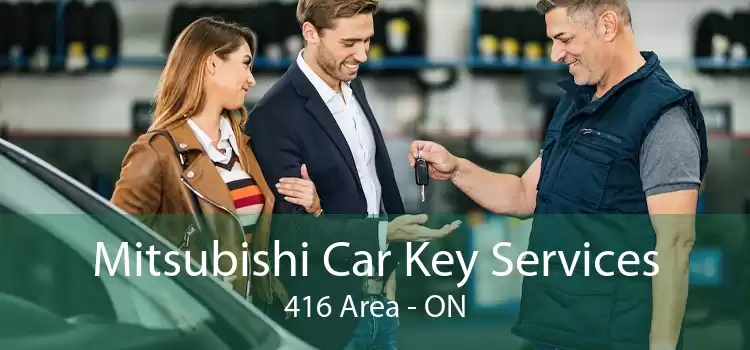 Mitsubishi Car Key Services 416 Area - ON