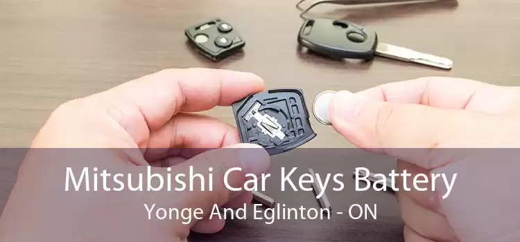 Mitsubishi Car Keys Battery Yonge And Eglinton - ON