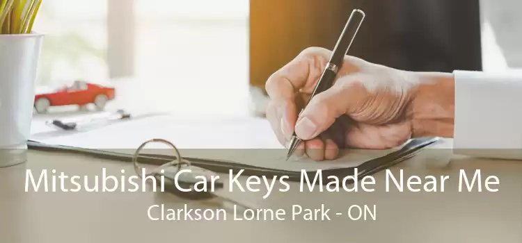 Mitsubishi Car Keys Made Near Me Clarkson Lorne Park - ON
