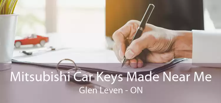 Mitsubishi Car Keys Made Near Me Glen Leven - ON