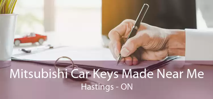 Mitsubishi Car Keys Made Near Me Hastings - ON