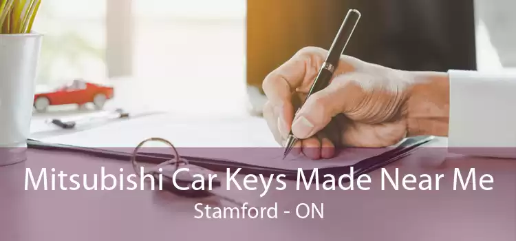 Mitsubishi Car Keys Made Near Me Stamford - ON