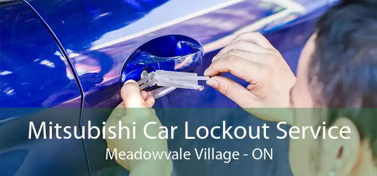 Mitsubishi Car Lockout Service Meadowvale Village - ON