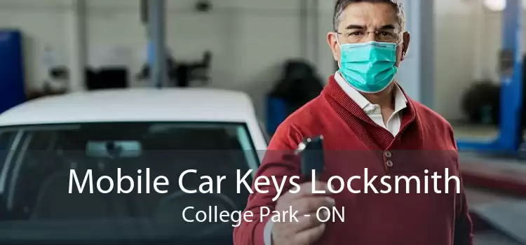 Mobile Car Keys Locksmith College Park - ON
