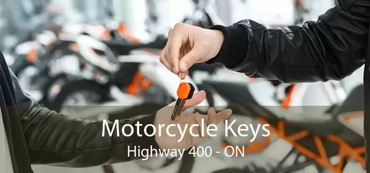 Motorcycle Keys Highway 400 - ON
