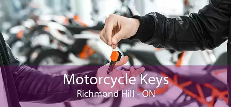 Motorcycle Keys Richmond Hill - ON