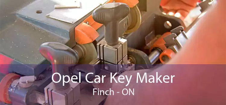 Opel Car Key Maker Finch - ON