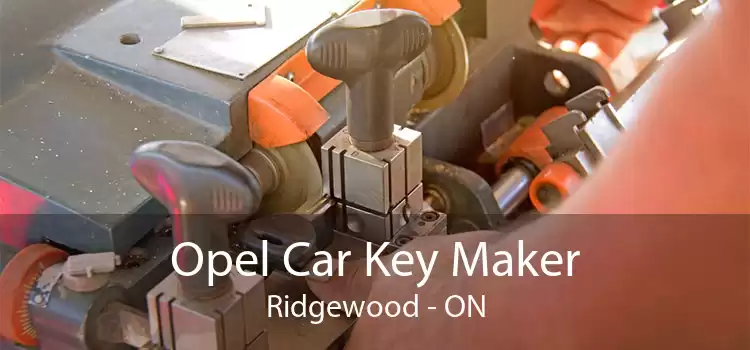 Opel Car Key Maker Ridgewood - ON