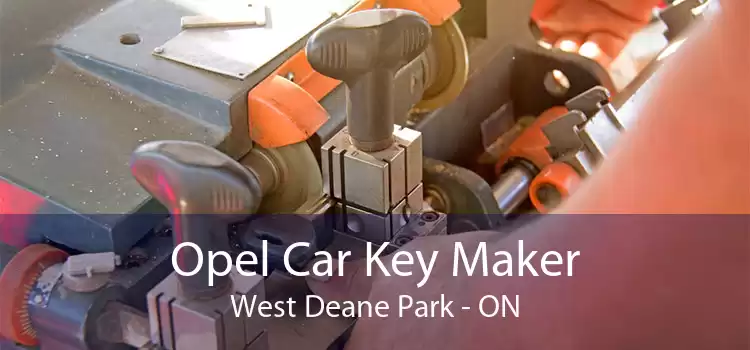 Opel Car Key Maker West Deane Park - ON