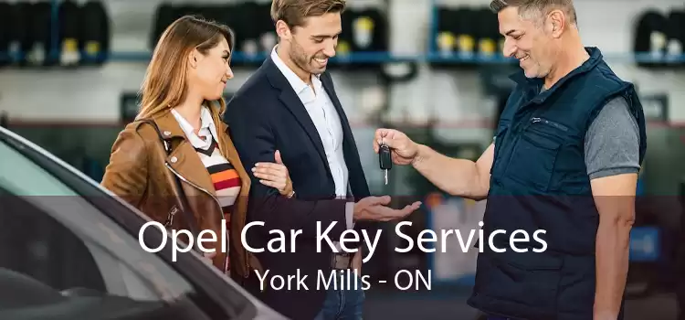 Opel Car Key Services York Mills - ON