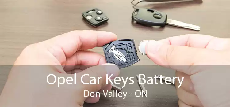 Opel Car Keys Battery Don Valley - ON