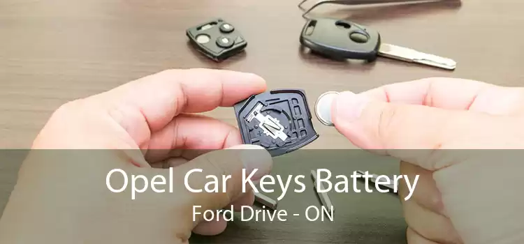 Opel Car Keys Battery Ford Drive - ON