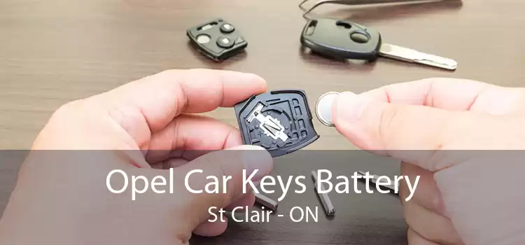 Opel Car Keys Battery St Clair - ON