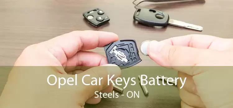 Opel Car Keys Battery Steels - ON