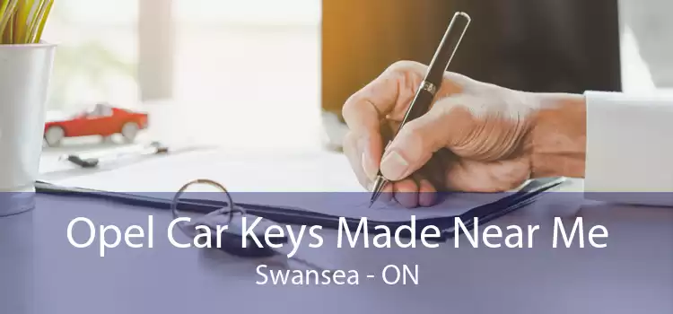 Opel Car Keys Made Near Me Swansea - ON