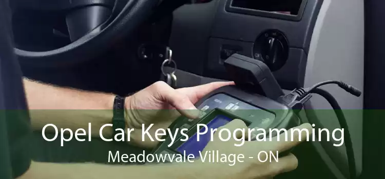 Opel Car Keys Programming Meadowvale Village - ON