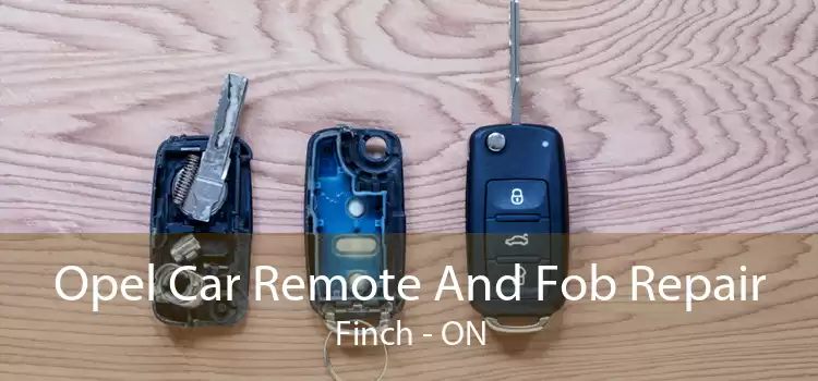 Opel Car Remote And Fob Repair Finch - ON