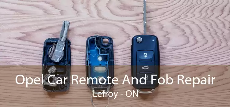 Opel Car Remote And Fob Repair Lefroy - ON