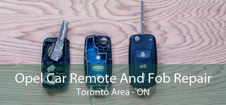 Opel Car Remote And Fob Repair Toronto Area - ON