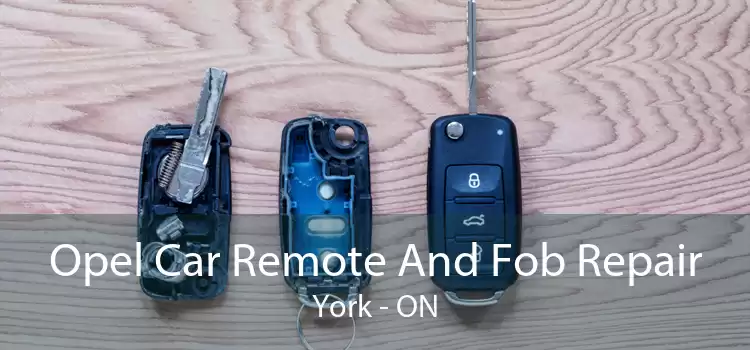 Opel Car Remote And Fob Repair York - ON
