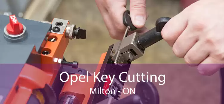 Opel Key Cutting Milton - ON