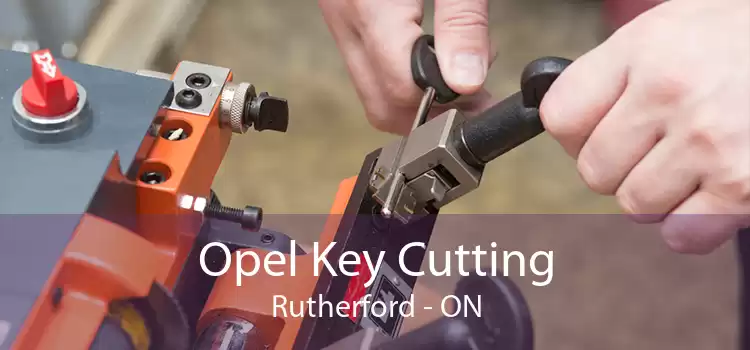 Opel Key Cutting Rutherford - ON