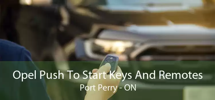 Opel Push To Start Keys And Remotes Port Perry - ON