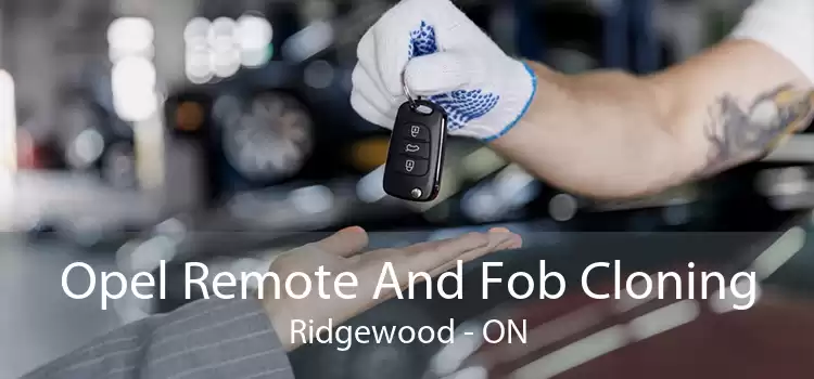 Opel Remote And Fob Cloning Ridgewood - ON