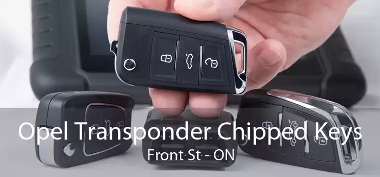Opel Transponder Chipped Keys Front St - ON