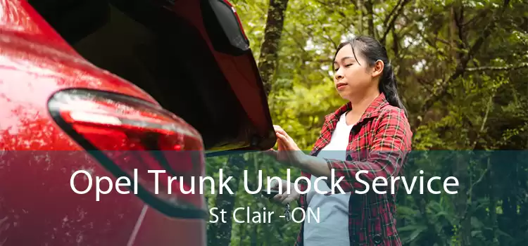 Opel Trunk Unlock Service St Clair - ON