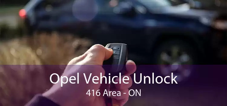 Opel Vehicle Unlock 416 Area - ON