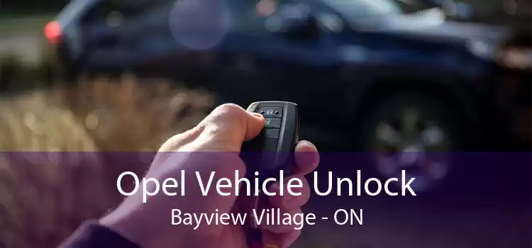 Opel Vehicle Unlock Bayview Village - ON
