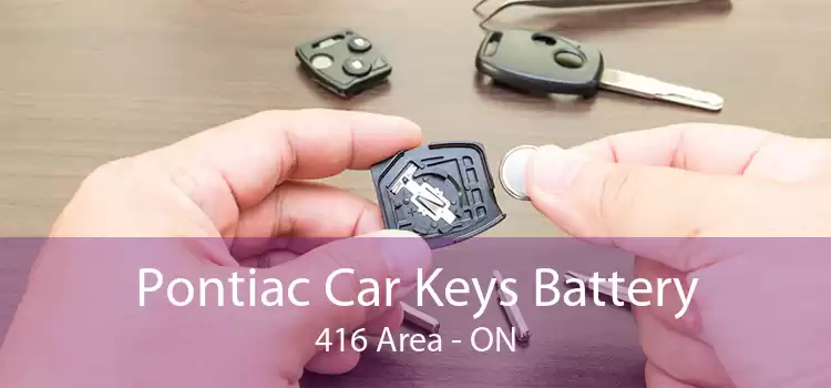 Pontiac Car Keys Battery 416 Area - ON