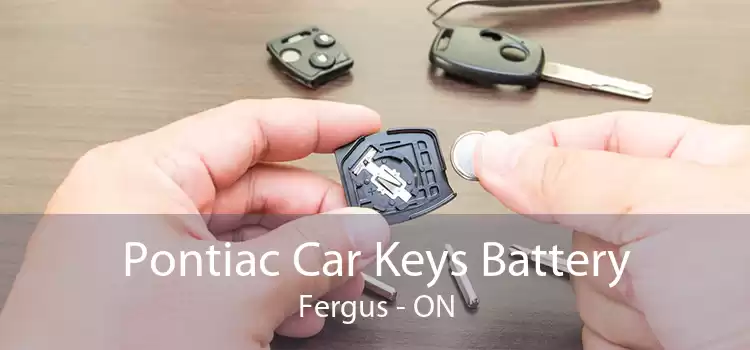 Pontiac Car Keys Battery Fergus - ON