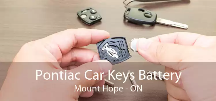 Pontiac Car Keys Battery Mount Hope - ON