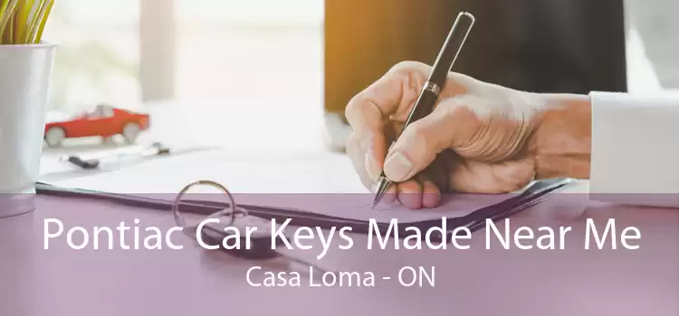 Pontiac Car Keys Made Near Me Casa Loma - ON