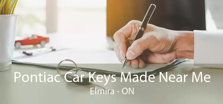 Pontiac Car Keys Made Near Me Elmira - ON