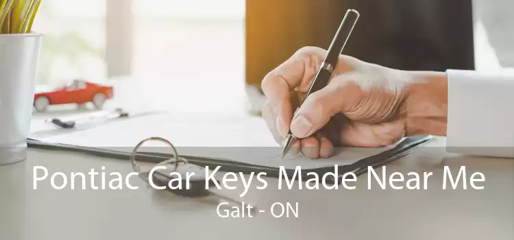 Pontiac Car Keys Made Near Me Galt - ON