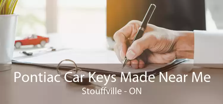 Pontiac Car Keys Made Near Me Stouffville - ON