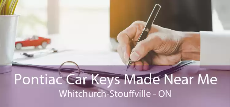 Pontiac Car Keys Made Near Me Whitchurch-Stouffville - ON
