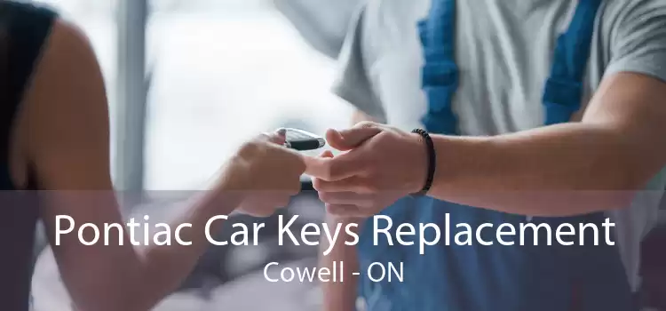 Pontiac Car Keys Replacement Cowell - ON