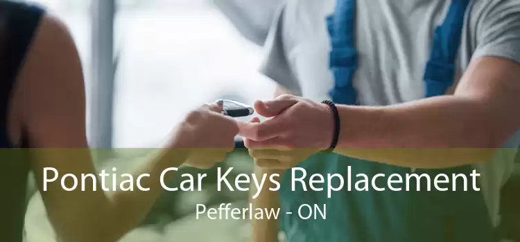 Pontiac Car Keys Replacement Pefferlaw - ON