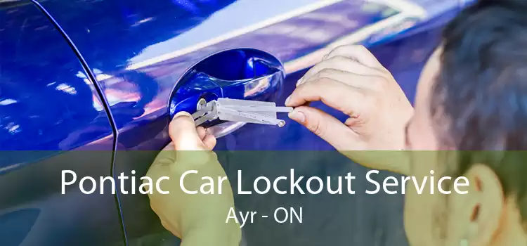 Pontiac Car Lockout Service Ayr - ON