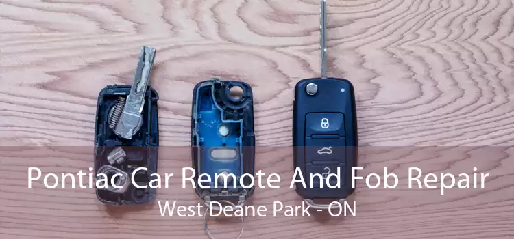 Pontiac Car Remote And Fob Repair West Deane Park - ON