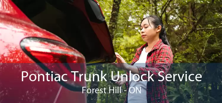 Pontiac Trunk Unlock Service Forest Hill - ON