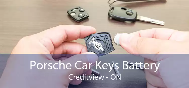 Porsche Car Keys Battery Creditview - ON