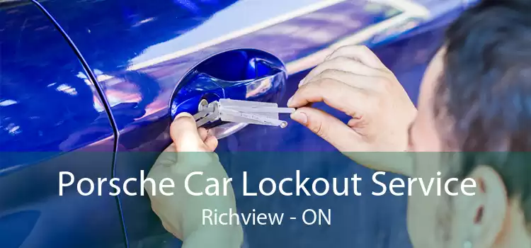 Porsche Car Lockout Service Richview - ON