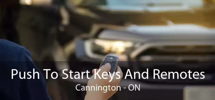 Push To Start Keys And Remotes Cannington - ON
